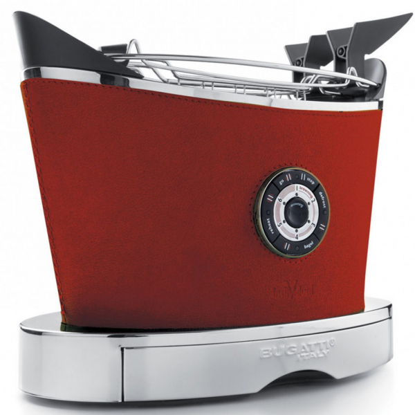 Тостер VOLO Leather Red Bugatti