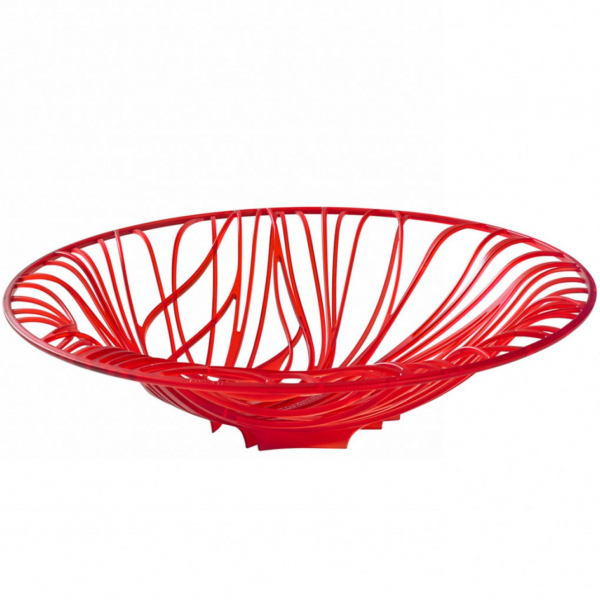 Ваза для фруктов FLORA Red 21-FLORA3F Bugatti