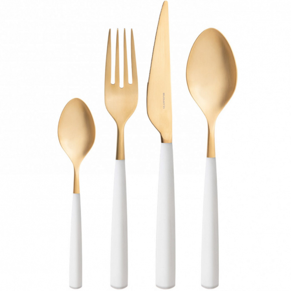 Набор из 24 столовых приборов  ATHENA GOLD ATGDA-003F50 Bugatti