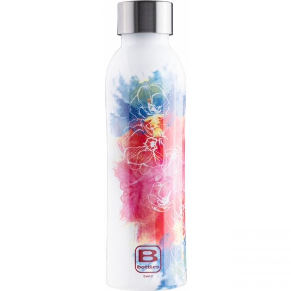 Бутылка для воды Bottle TWIN Watercolor red & blue BBT-3W500IS Bugatti