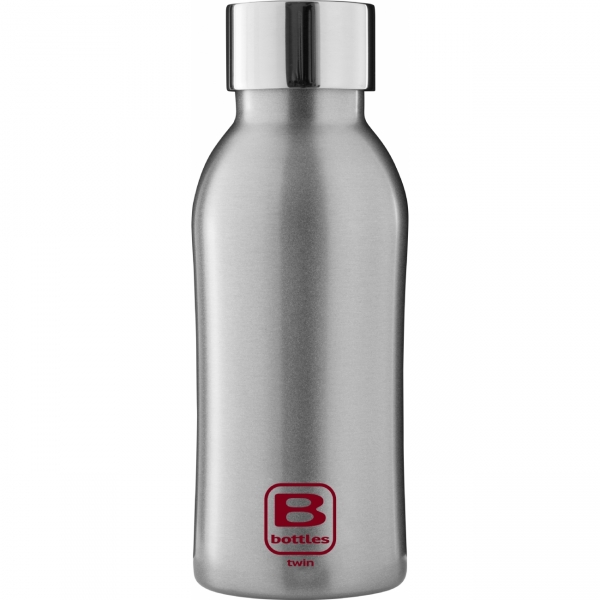 Бутылка для воды Bottle TWIN silver brushed BBT-SB350IN Bugatti