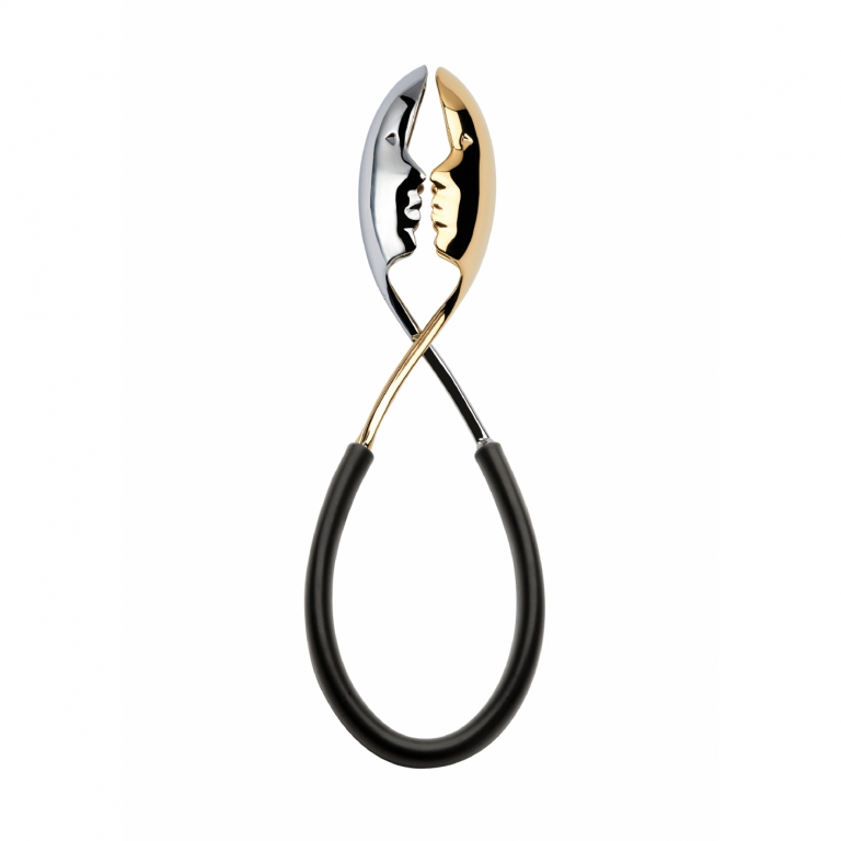  Щипцы для салата Bugatti Щипцы для салата MOLLA KISS Gold/Black 43-7003DR/CNU