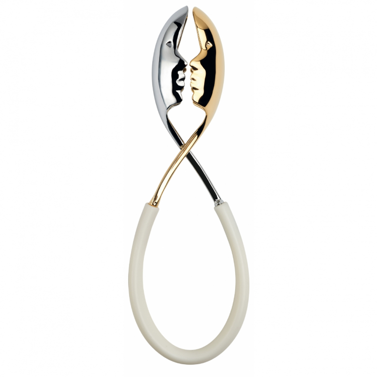  Щипцы для салата Bugatti Щипцы для салата MOLLA KISS Gold/White 43-7003DR/C1U