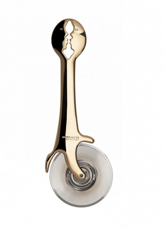   Bugatti Нож для пиццы KISS Gold 43-7088DR