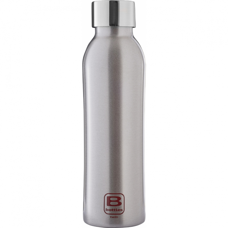   Bugatti Бутылка для воды Bottle TWIN silver brushed BBT-SB500IN