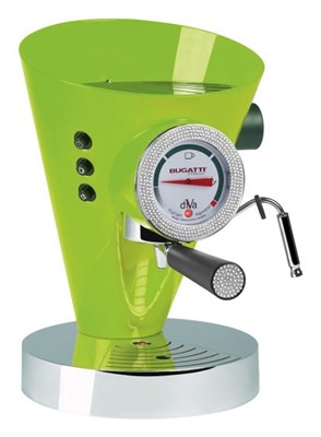  Кофемашина Bugatti Кофемашина Эспрессо DIVA 431 Green Swarovski