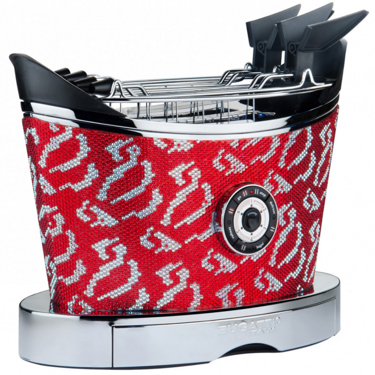  Тостер Bugatti Тостер VOLO 9895 Swarovski Red
