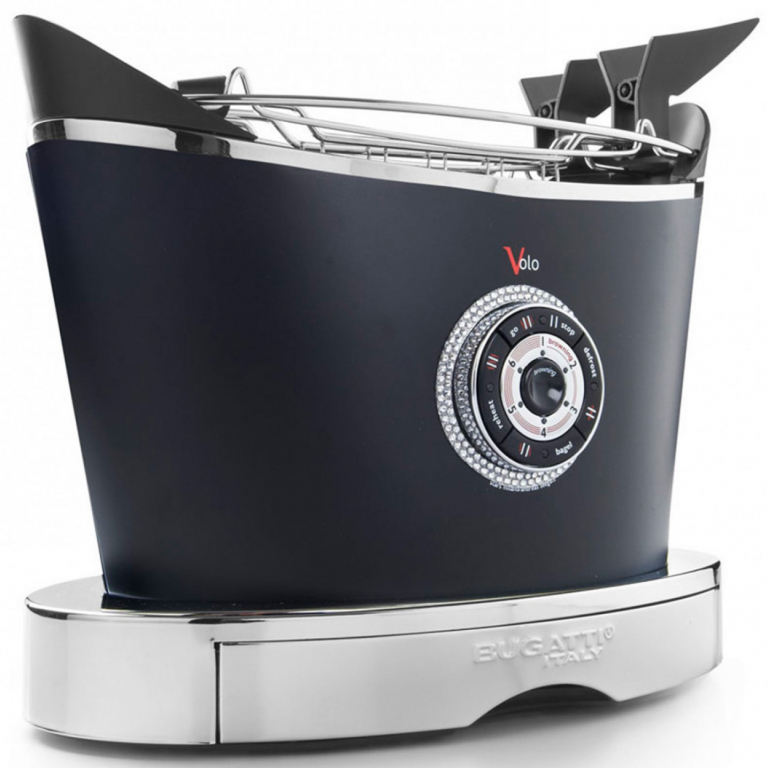  Тостер Bugatti Тостер VOLO Black Swarovski 140